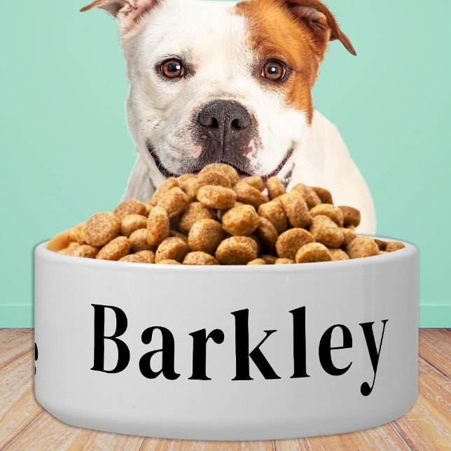 Tigela Pet Dog Puppy Personalizado Água Comida Cerâmica (Criador carregado)