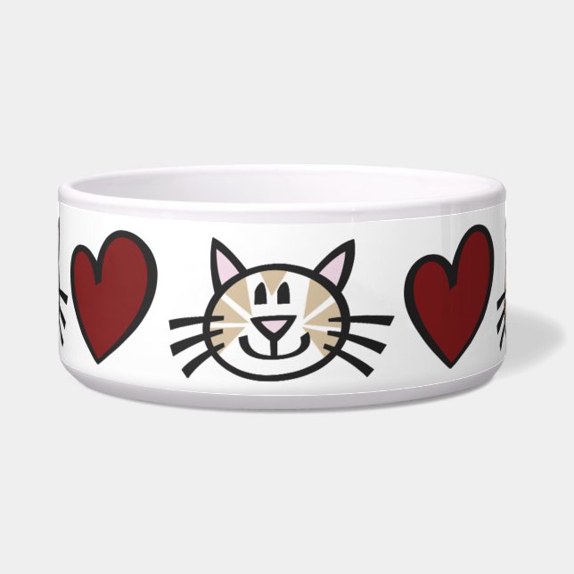 Tigela Pet Feet Feed Bowl do gatinho (Frente)