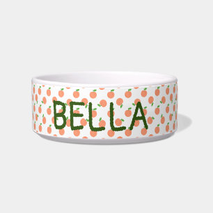Tigela Pet Impressão de cor laranja