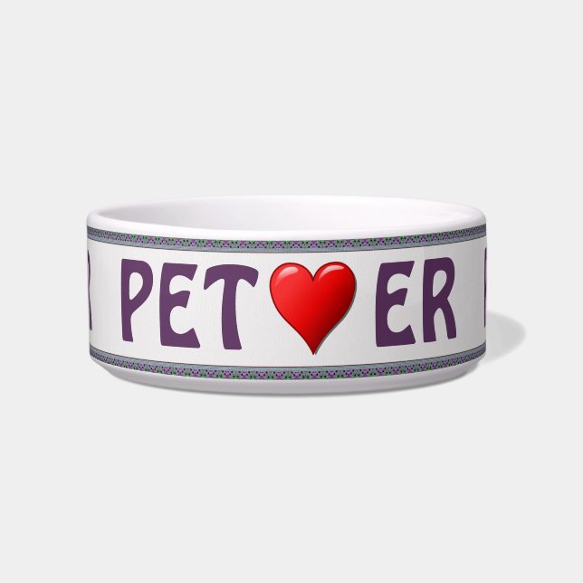 Tigela Pet Lover Pet Bowl (Frente)