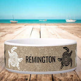 Tigela Pet Name Sandy Beach Turtles