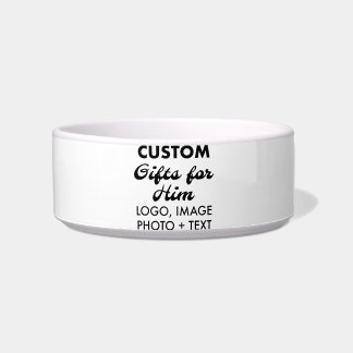 Tigela Pet personalizado, Cat, Dog Bowl 5,75"