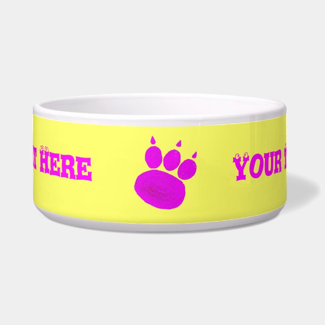 Tigela Pet Sitter & Dog Walker Pak Print (Frente)