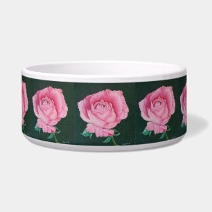 Tigela Pétalas Rosa Grande Pet Bowl