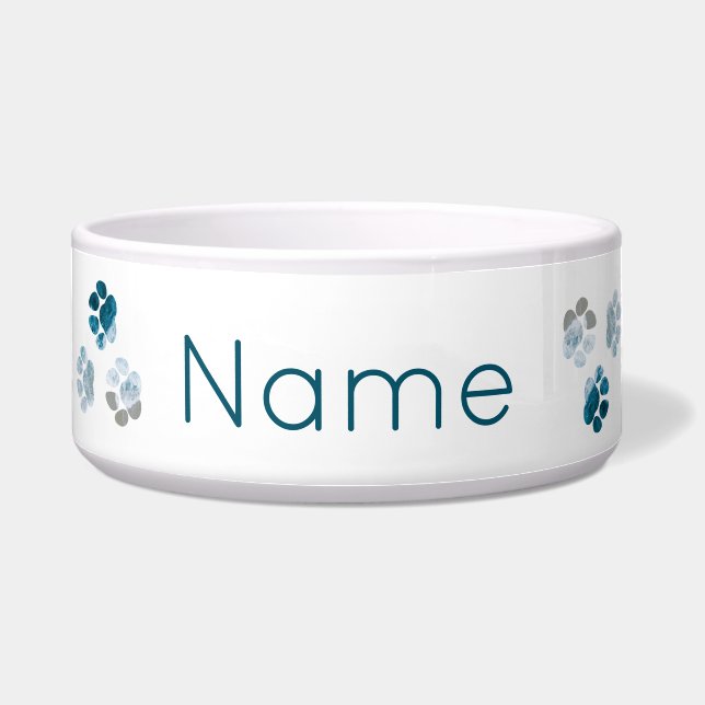 Tigela Pinças de cães- Praia Waves e Pet de Areia (Frente)