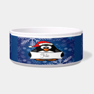 Tigela Pinguim do Natal