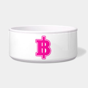 Tigela PINK BAHT SGN ฿ Moeda Moeda Tailandesa ฿