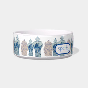Tigela Pintada Mão Jar Jar Jars Dog Bowl