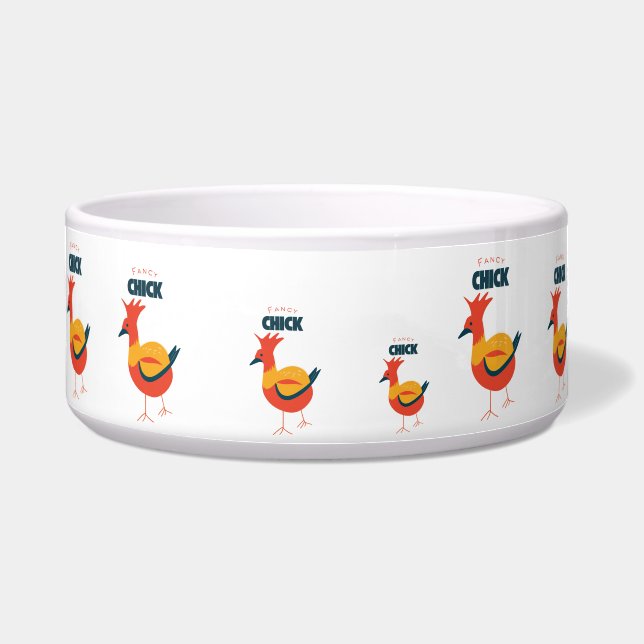 Tigela Pintinho rico (Frente)