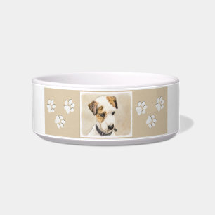 Tigela Pintura do Parson Jack Russell Terrier - Arte Cani