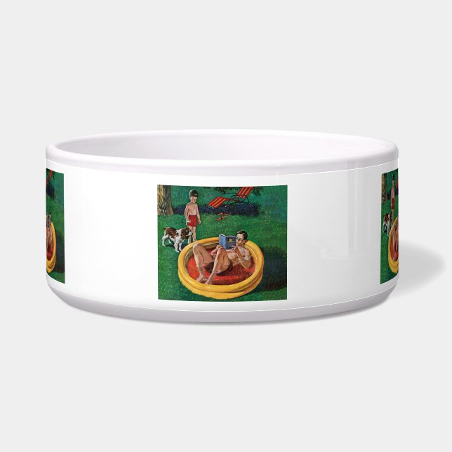 Tigela Piscina vadeando (Frente)