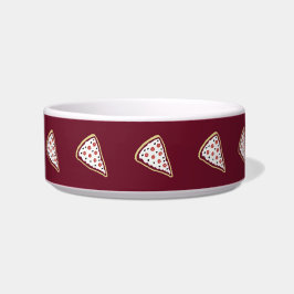 Tigela Pizza Slices Pet Bowl (Vermelho Tomate)