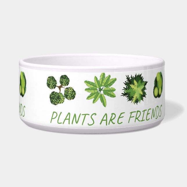 Tigela Plantas são amigas (Direita)