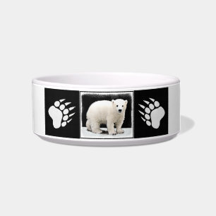 Tigela Polar Bear Cub Painting - Arte Original