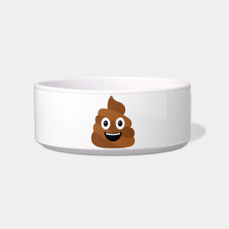 Tigela Poop Emoji Pet Bowl
