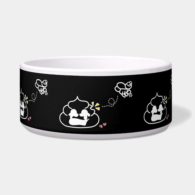 Tigela Poop quebrado - Brootsch, PooPoo (Frente)