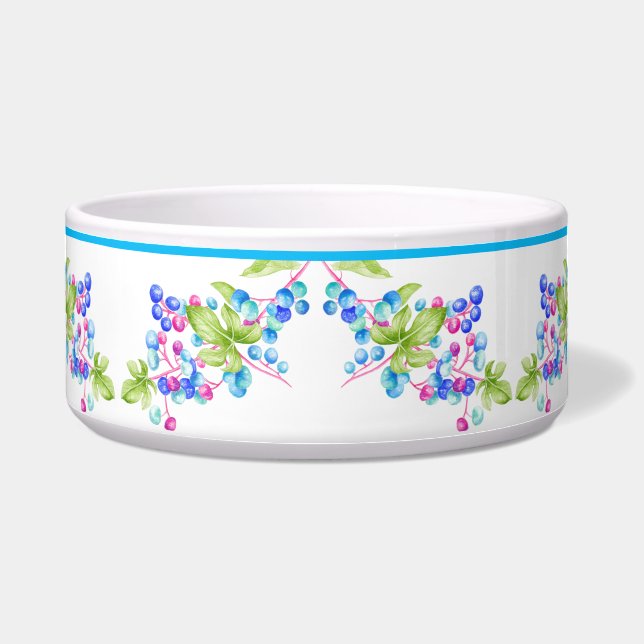 Tigela Porcelain Berries numa Salad Bowl (2) (Frente)