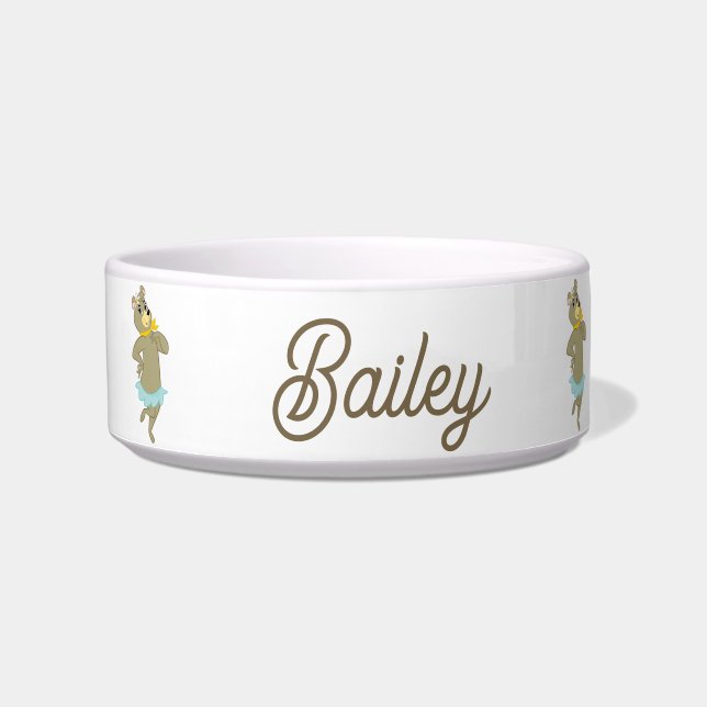 Tigela Porco do Urso Cindy (Frente)