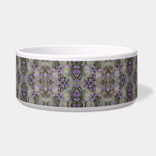 Tigela Prato de Heliotrope de Sal Roxo