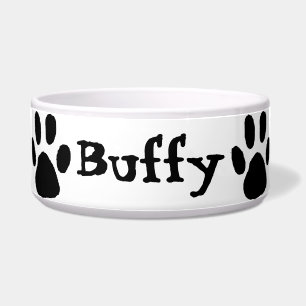 Tigela Prato personalizado do animal de estimação