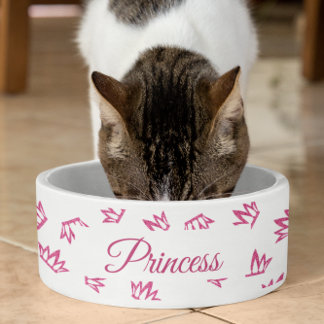 Tigela Presente Personalizado de Pet Bowl de Gato de Cão 