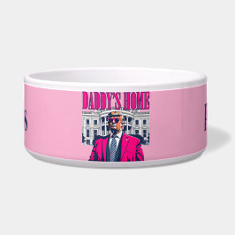 Tigela Presente Personalizado Trump Rosa Papai Está em Ca