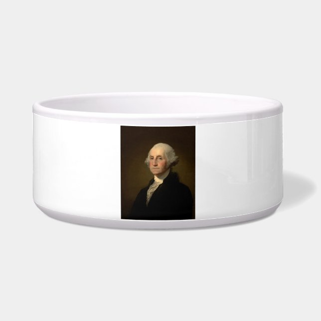 Tigela Presidente americano George Washington, Stuart (Frente)