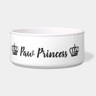 Tigela Princesa Comida da pata/bacia animal de estimaçã