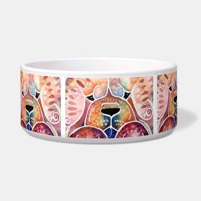 Tigela PRISM Chow áspero liso (Esquerda)