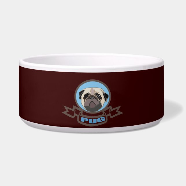 Tigela Pug (Frente)