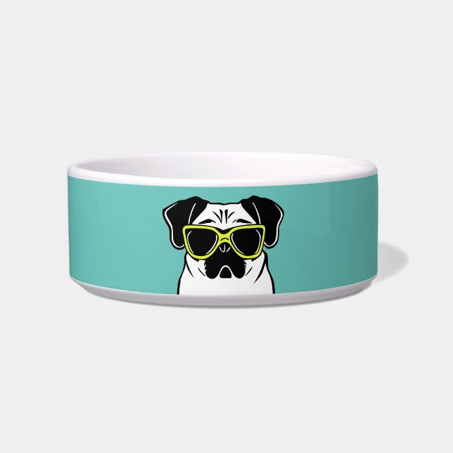 Tigela Pug Inteligente (Frente)