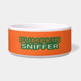 Tigela Pumpkin Sniffer | Design Pet do Dia de as Bruxas e