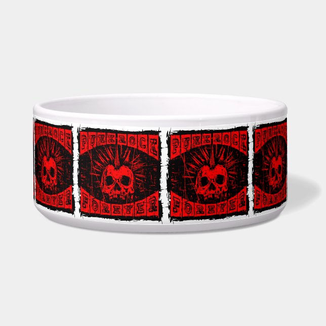 Tigela punk rock para sempre (Frente)