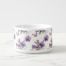 Púrpura Petunia Garden Bowl