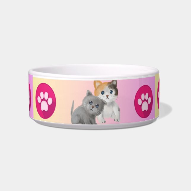 Tigela "Purrfect Pals Bowl"? 💕 🐾 (Frente)