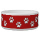 Tigela Pw Imprime Pet Bowl Personalizado Vermelho (Esquerda)