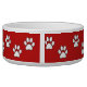 Tigela Pw Imprime Pet Bowl Personalizado Vermelho (Traseira)