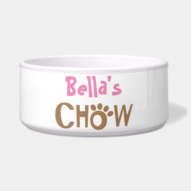 Tigela Qualquer Nome Chow (Frente)