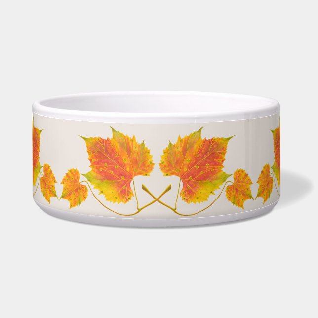 Tigela Queda Dotty Spotty em uma grande salada (Frente)