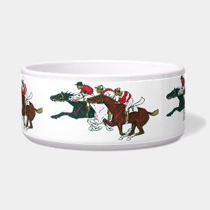 Tigela Raça Cavalos Pet Bowl