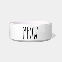 Tigela RAE DUNN Inspirou o Meow Pet Comida Bowl