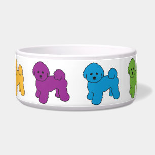 Tigela RAINBOW BICHON Dog Comida Bowl