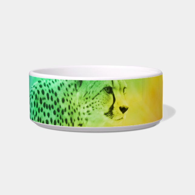 Tigela Rainbow Cheetah (Direita)