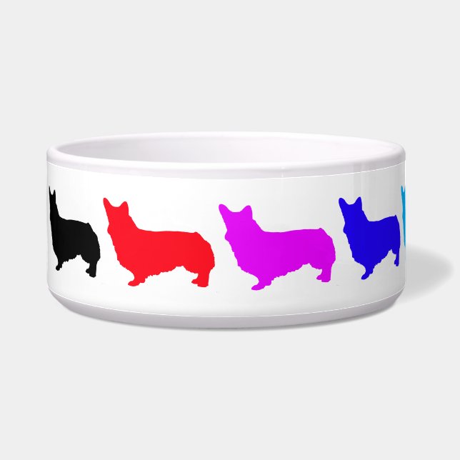 Tigela Rainbow Corgu 2 Pet Bowl (Esquerda)