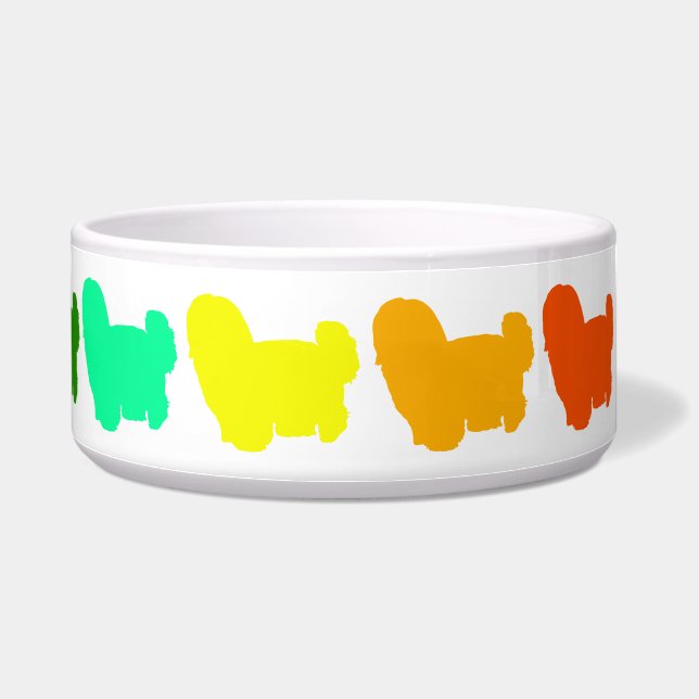 Tigela Rainbow Shih Tzu Pet Bowl (Direita)