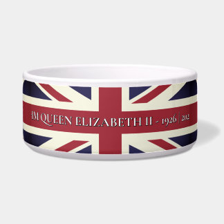 Tigela Rainha Elizabeth II Posh Union Jack Key Bowl
