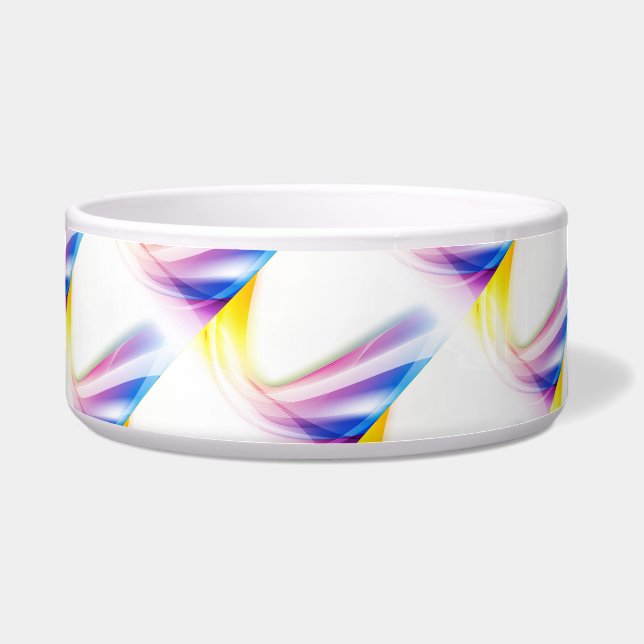 Tigela Redemoinho abstrato 1 (Frente)