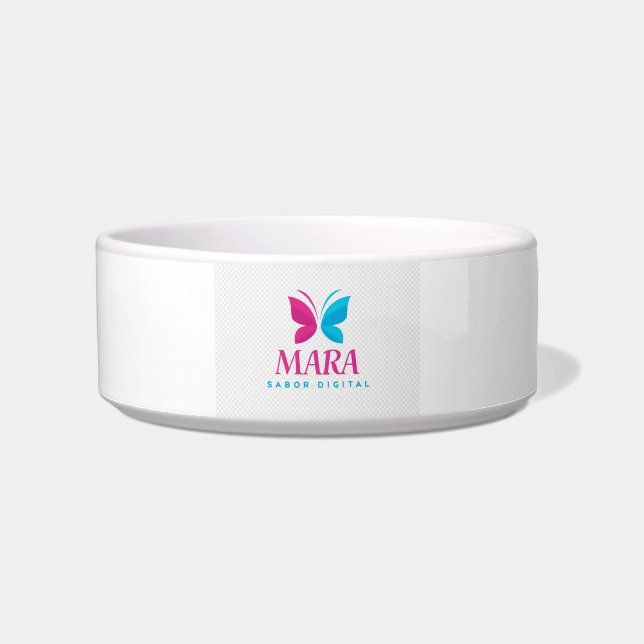 Tigela Reloj de Pared Mara con Formato Digital (Frente)