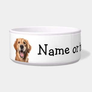 Tigela Retriever Dourado Cão Animal de Estimação