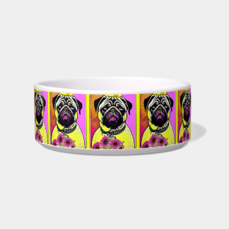 Tigela Retro Anime Pug